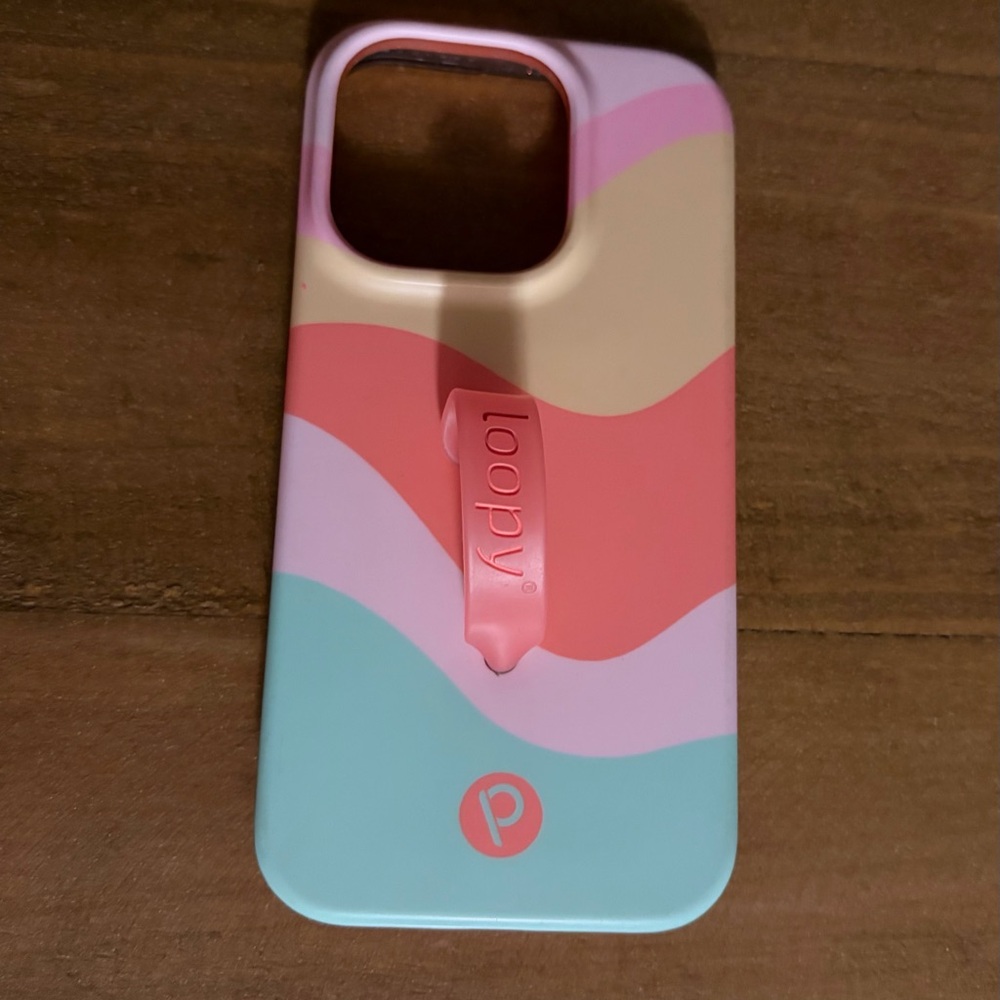 Loopy Case Pastel Wave Phone Case
